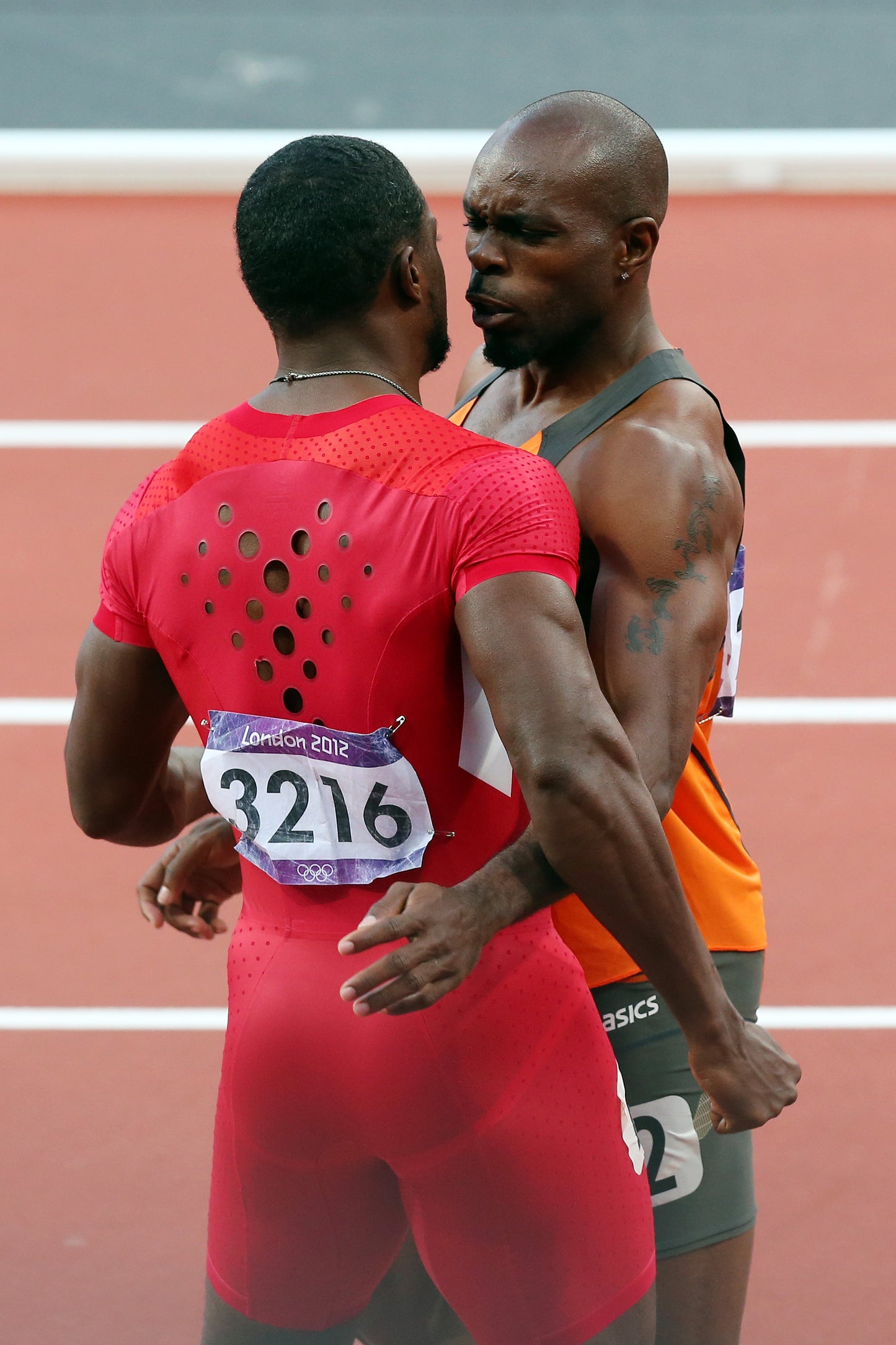 <b>Justin Gatlin's Jockstrap in the 2012 Olympics</b>