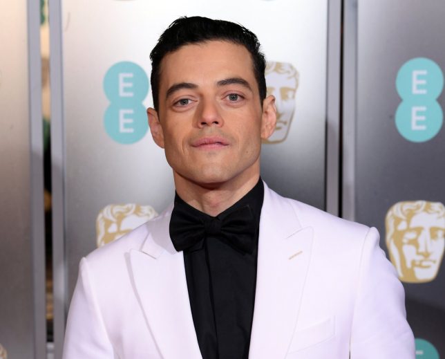 <b>Rami Malek shows off more than just his BAFTA</b>