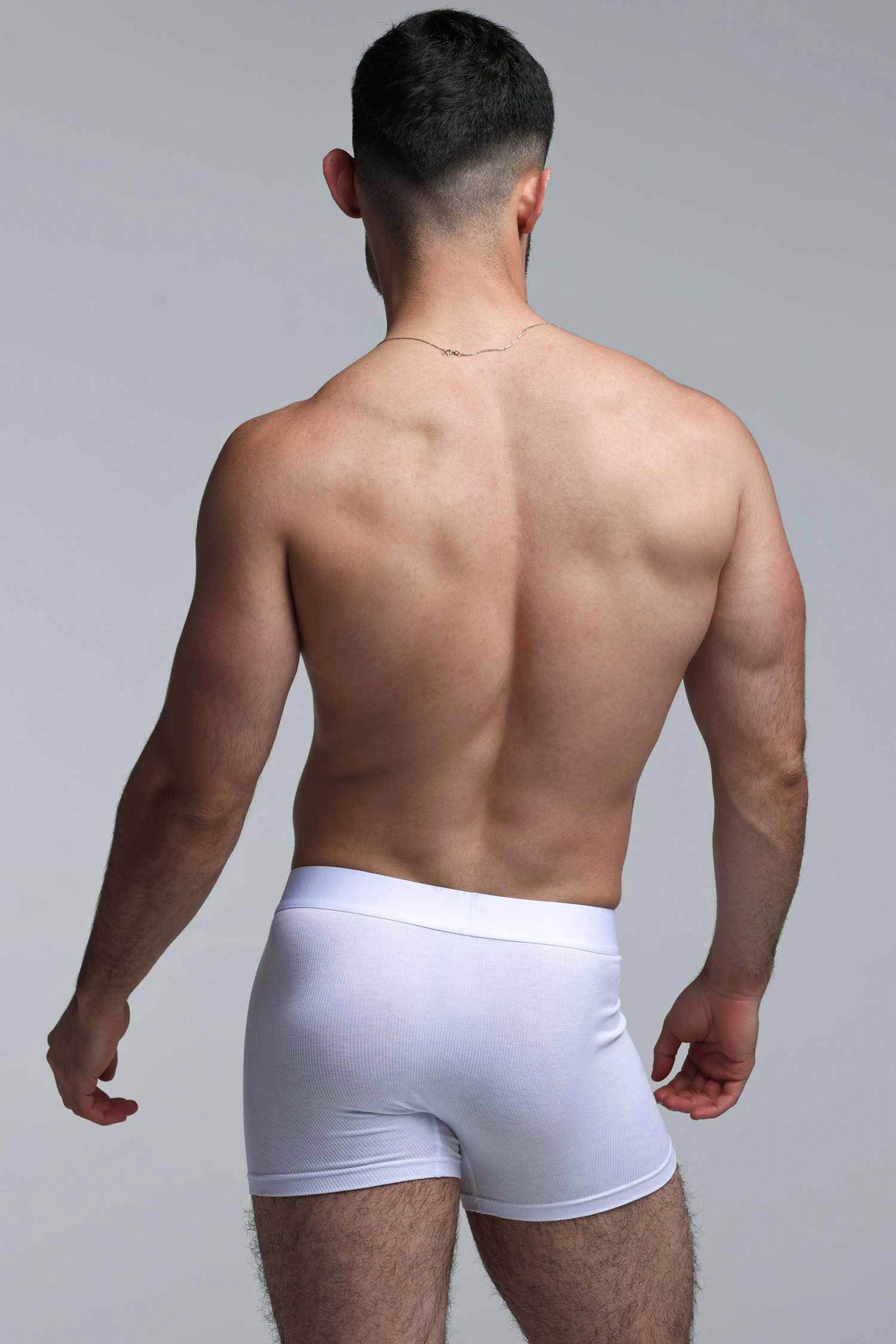 Colour Pop Boxers - White & Orange