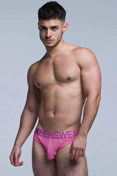 All Over Mesh Briefs - Boyfriend Pink