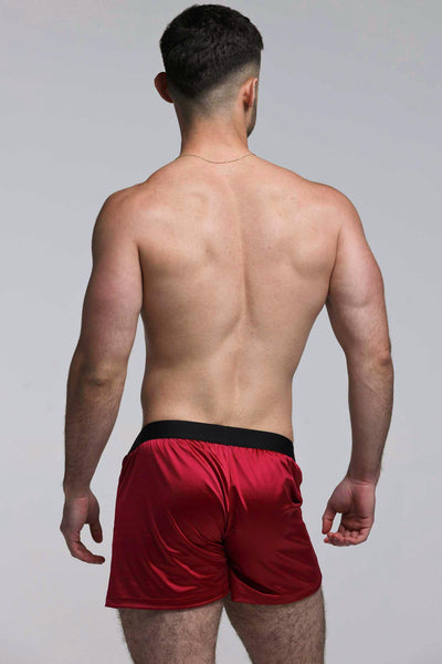 Satin Boxers - Rouge Desire
