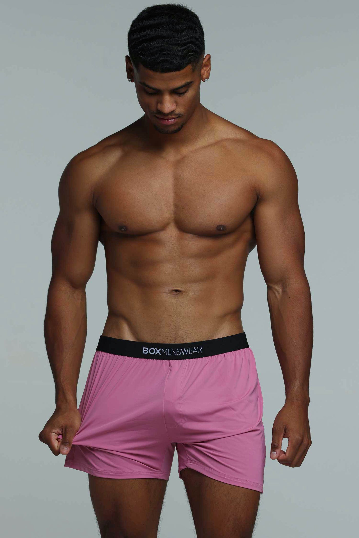 Silky Seamless Lounge Shorts - Sunset Pink