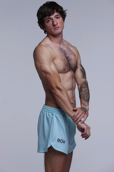 Compound Jock Shorts - Aqua