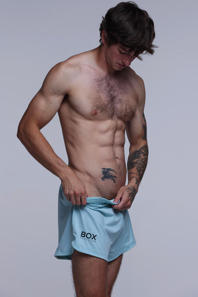 Compound Jock Shorts - Aqua