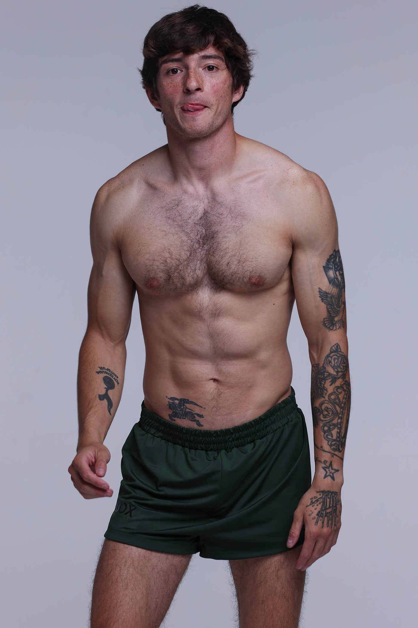 Compound Jock Shorts - Military Green