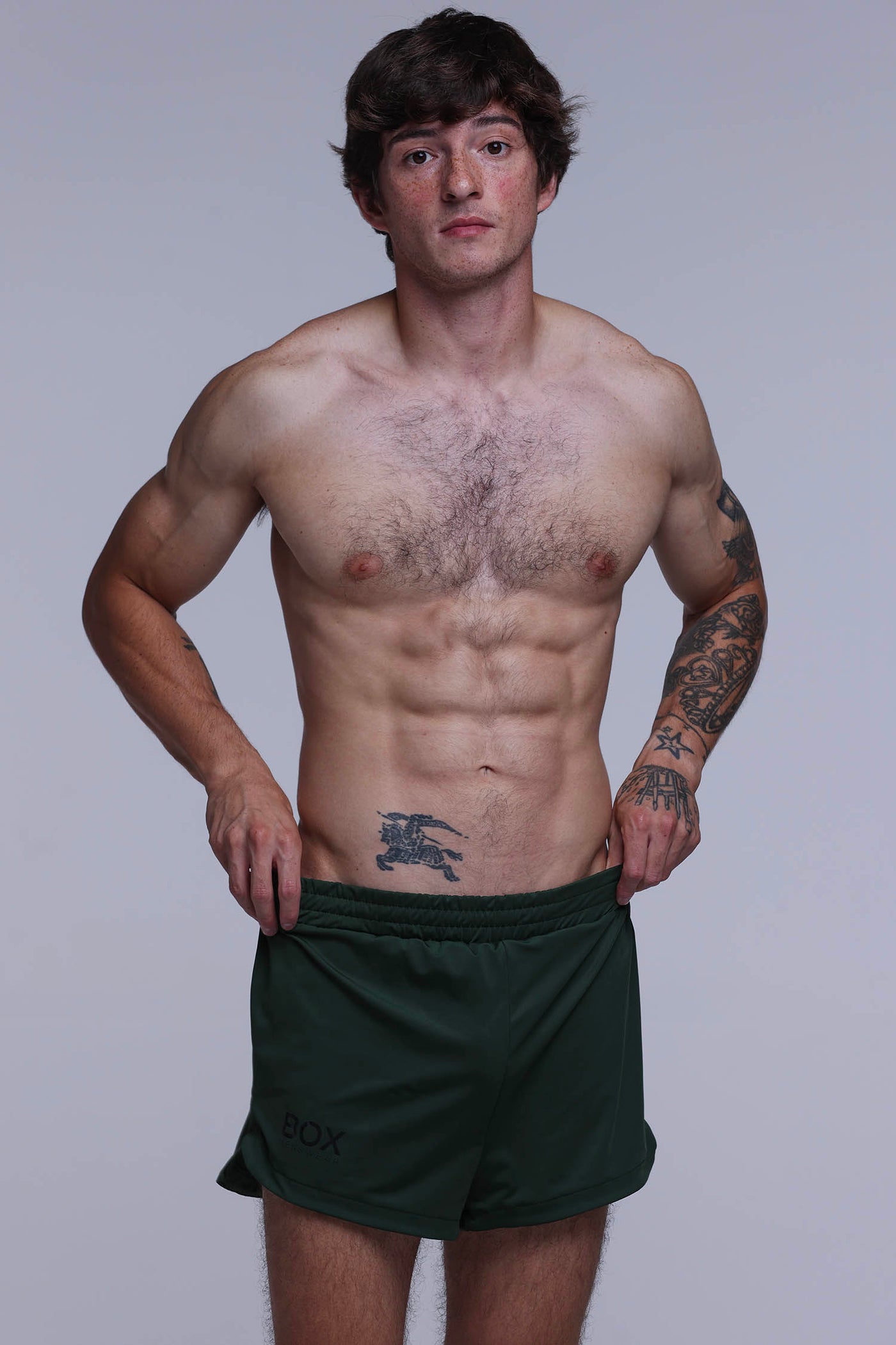 Compound Jock Shorts - Military Green