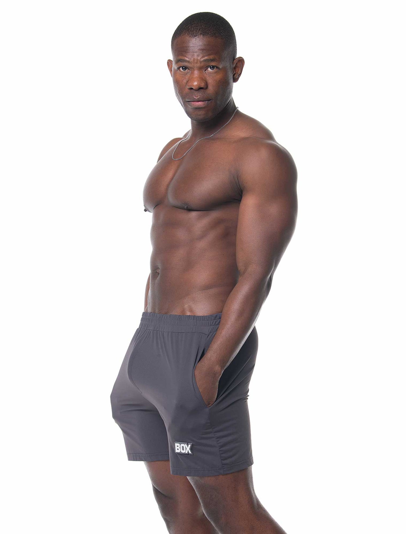 Mesh Football Shorts - Defence Grey