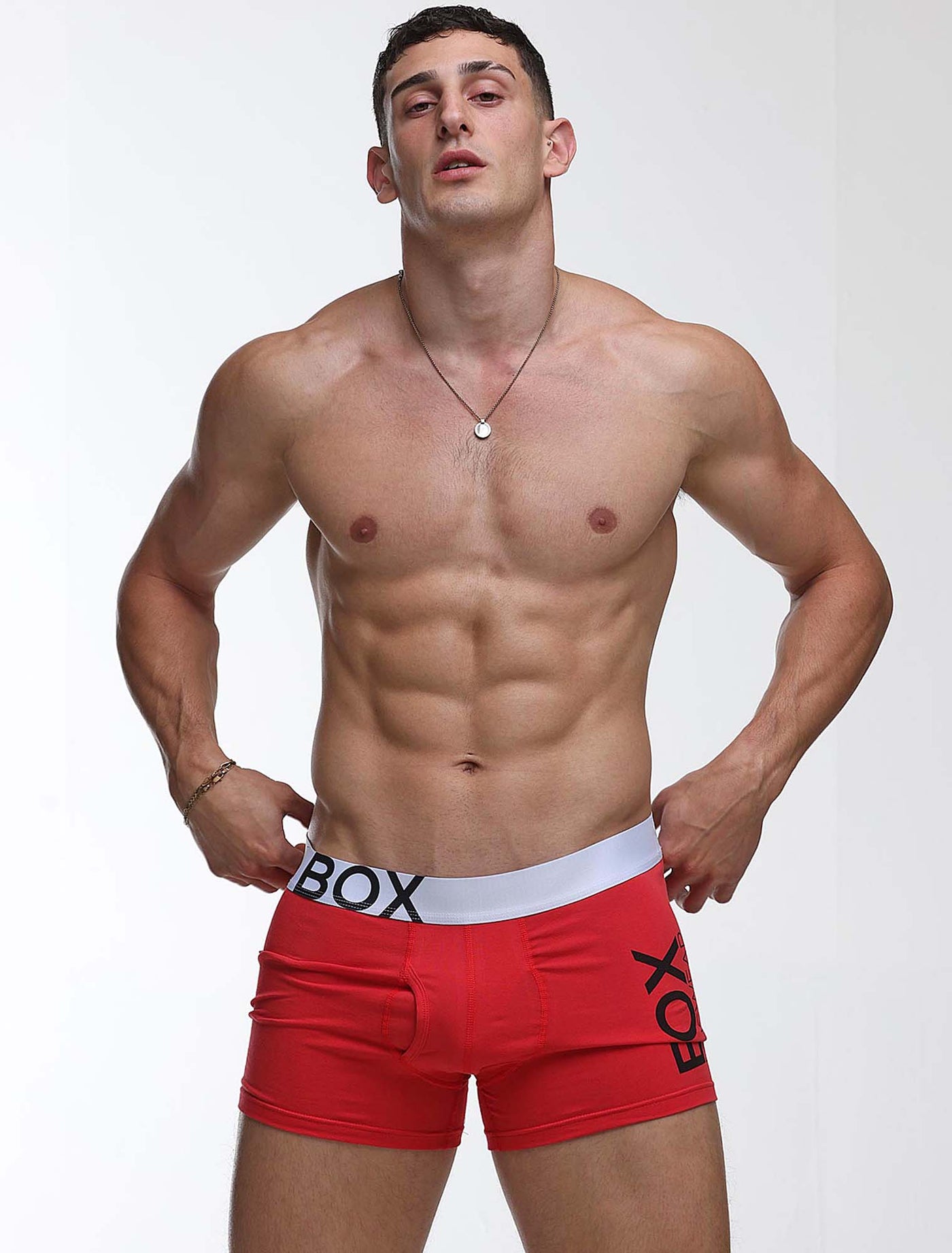 Mens Red Boxers