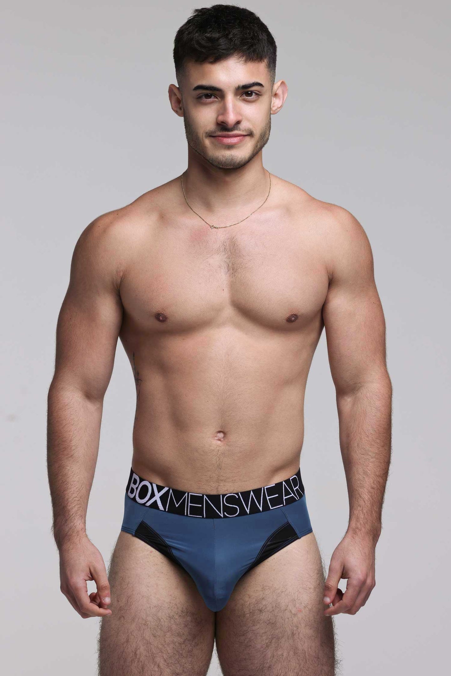 Prince Fit Briefs - Aqua & Black - boxmenswear - {{variant_title}}