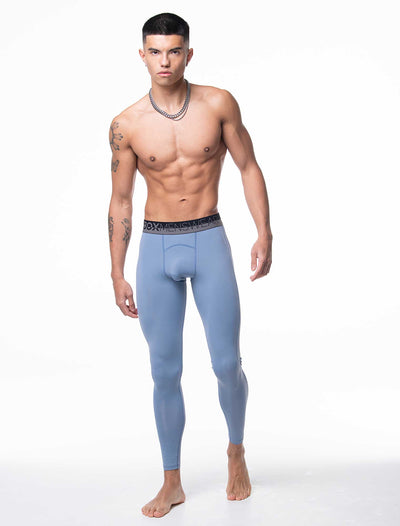 Compression Leggings 2.0 - Crystal Blue