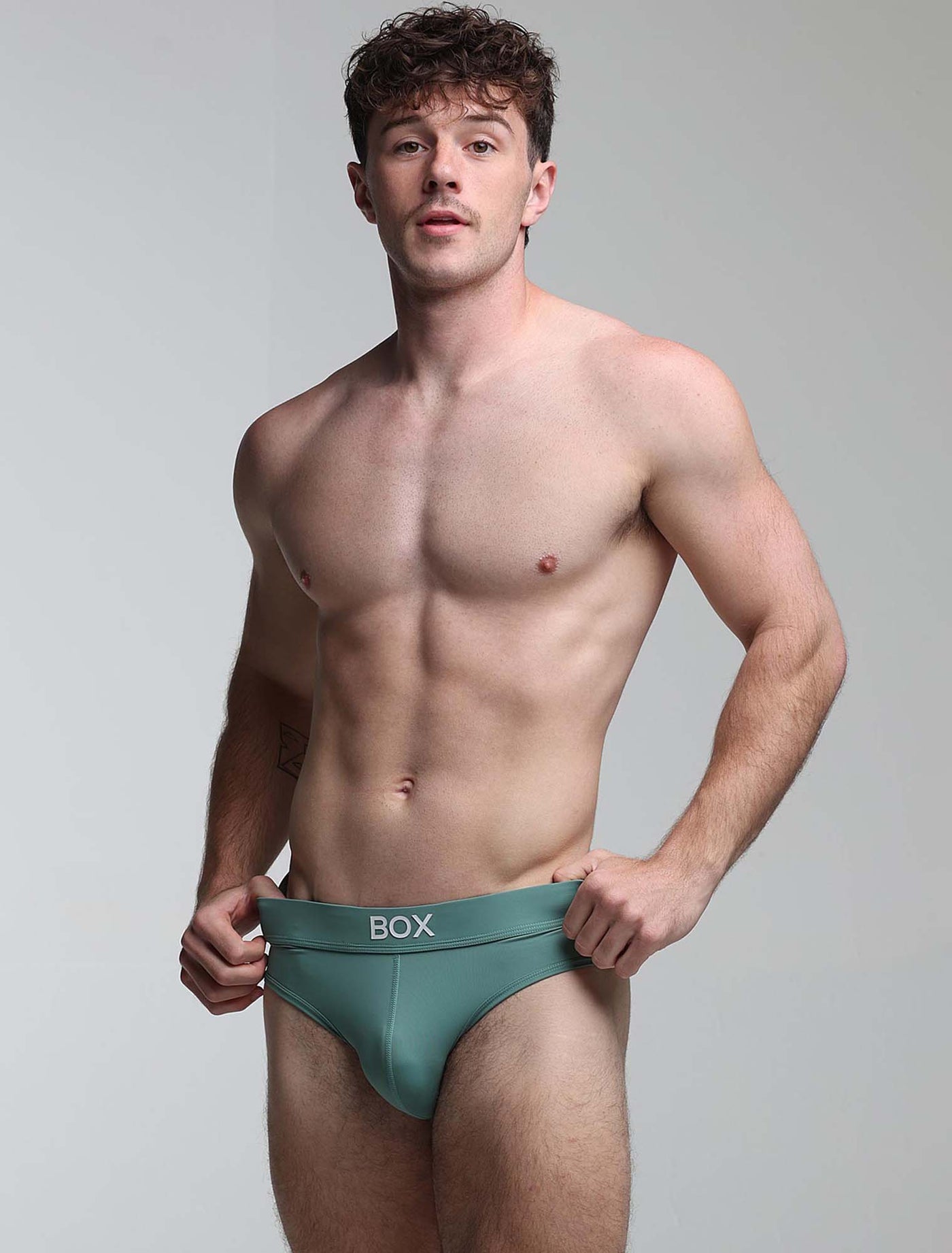 Glide Briefs - Celestial Green