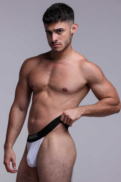 Mens Thong 3.0 - Transparent White