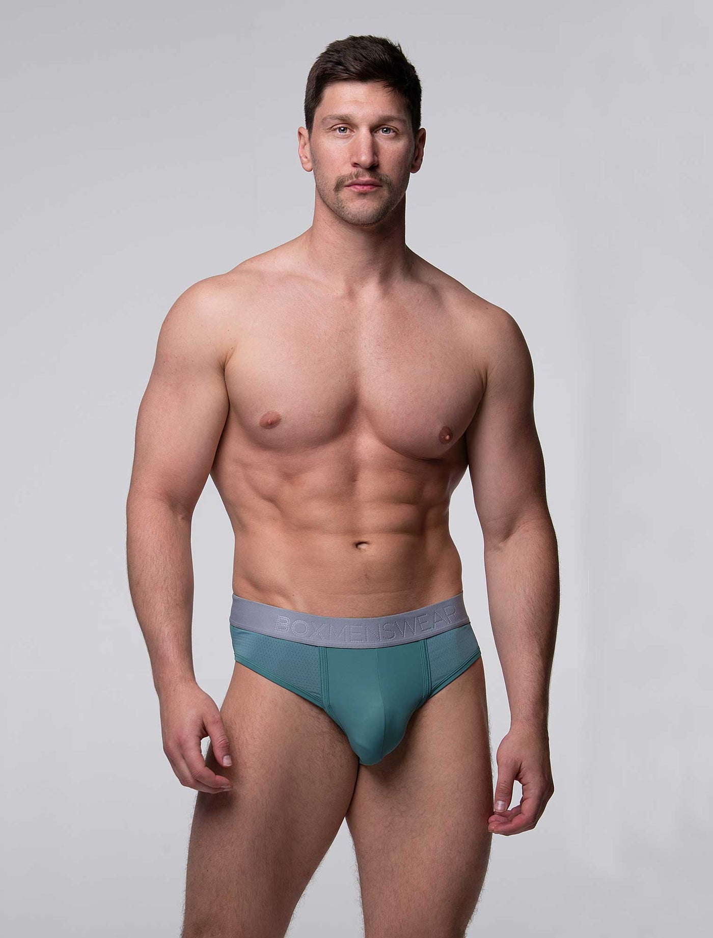 Mesh Panel Briefs - Riviera