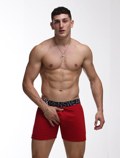Button-up Boxers - Rouge Moi