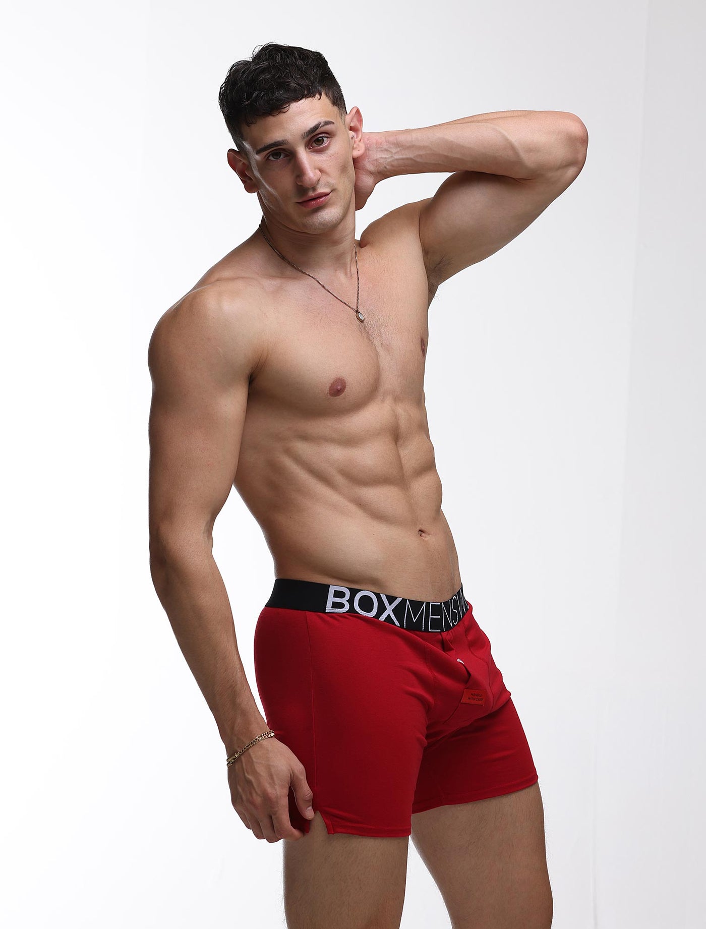 Button-up Boxers - Rouge Moi