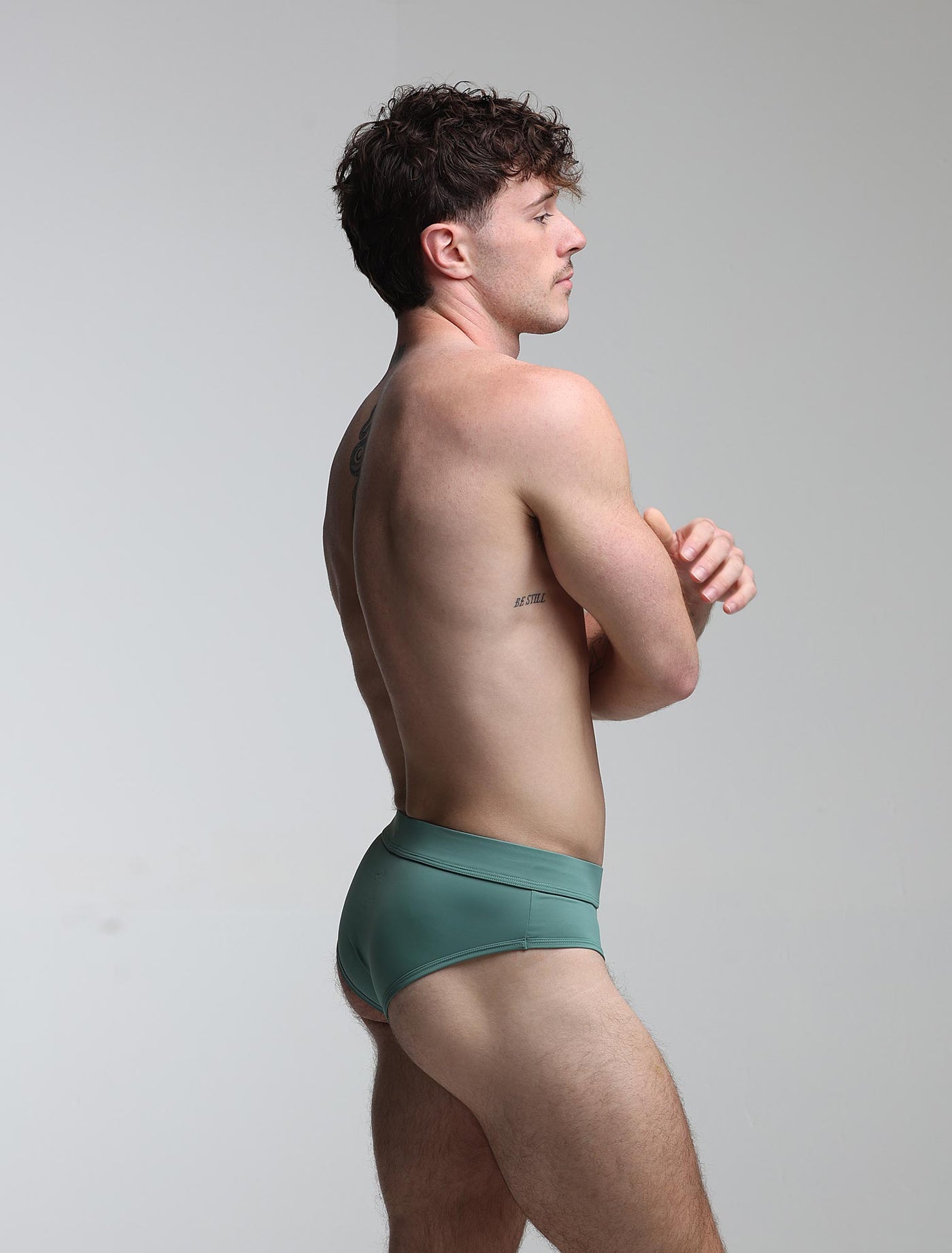 Glide Briefs - Celestial Green
