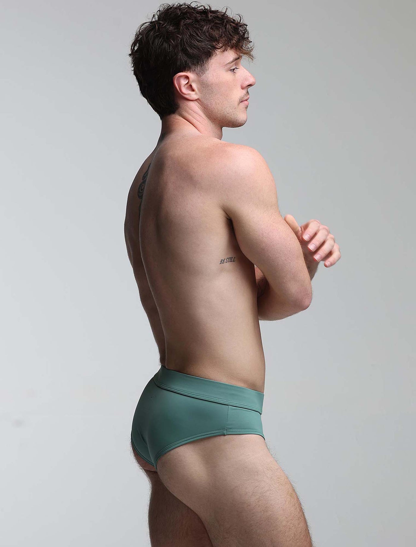 Glide Briefs - Celestial Green