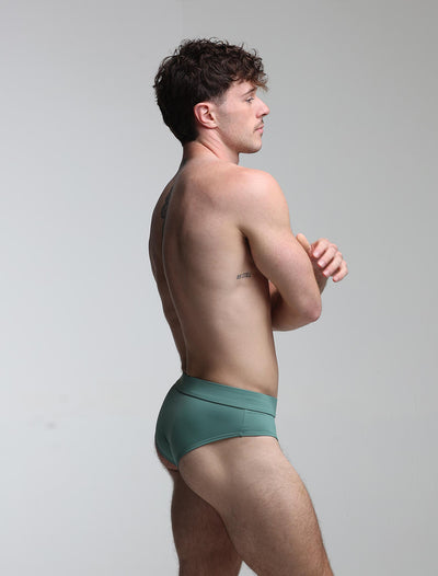 Glide Briefs - Celestial Green