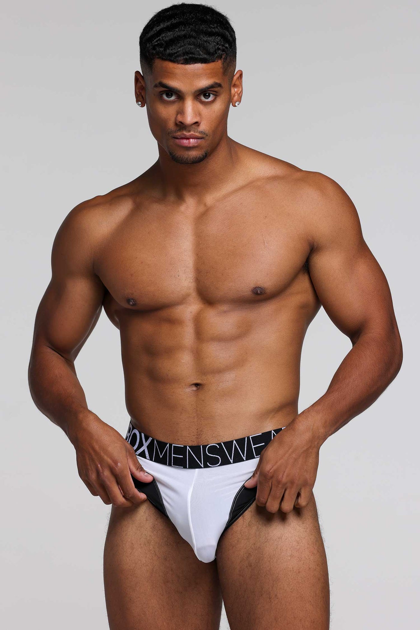 Prince Fit Briefs - White & Black