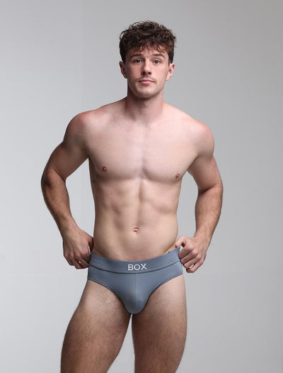 Glide Briefs - Meteorite Grey