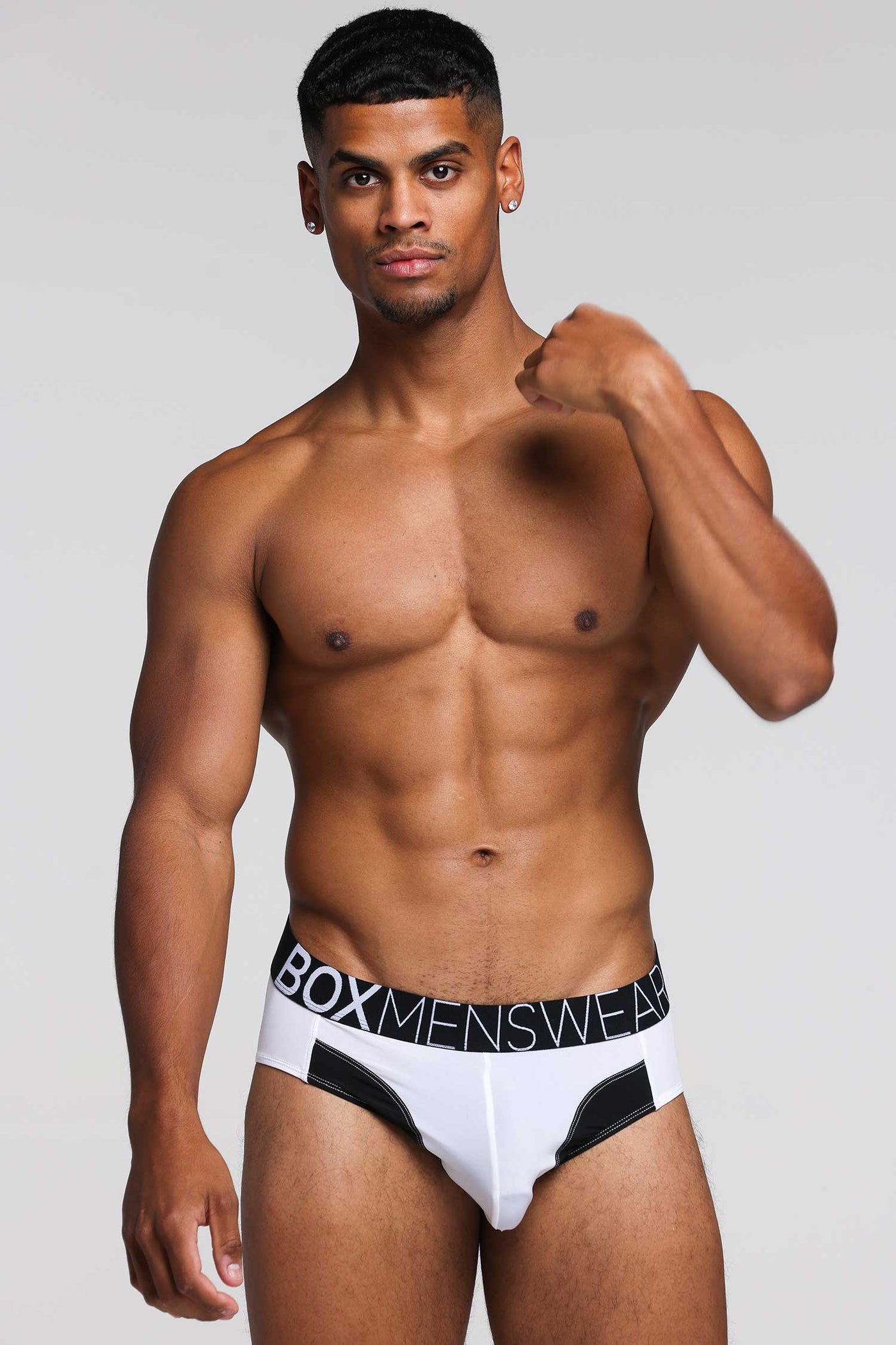 Prince Fit Briefs - White & Black