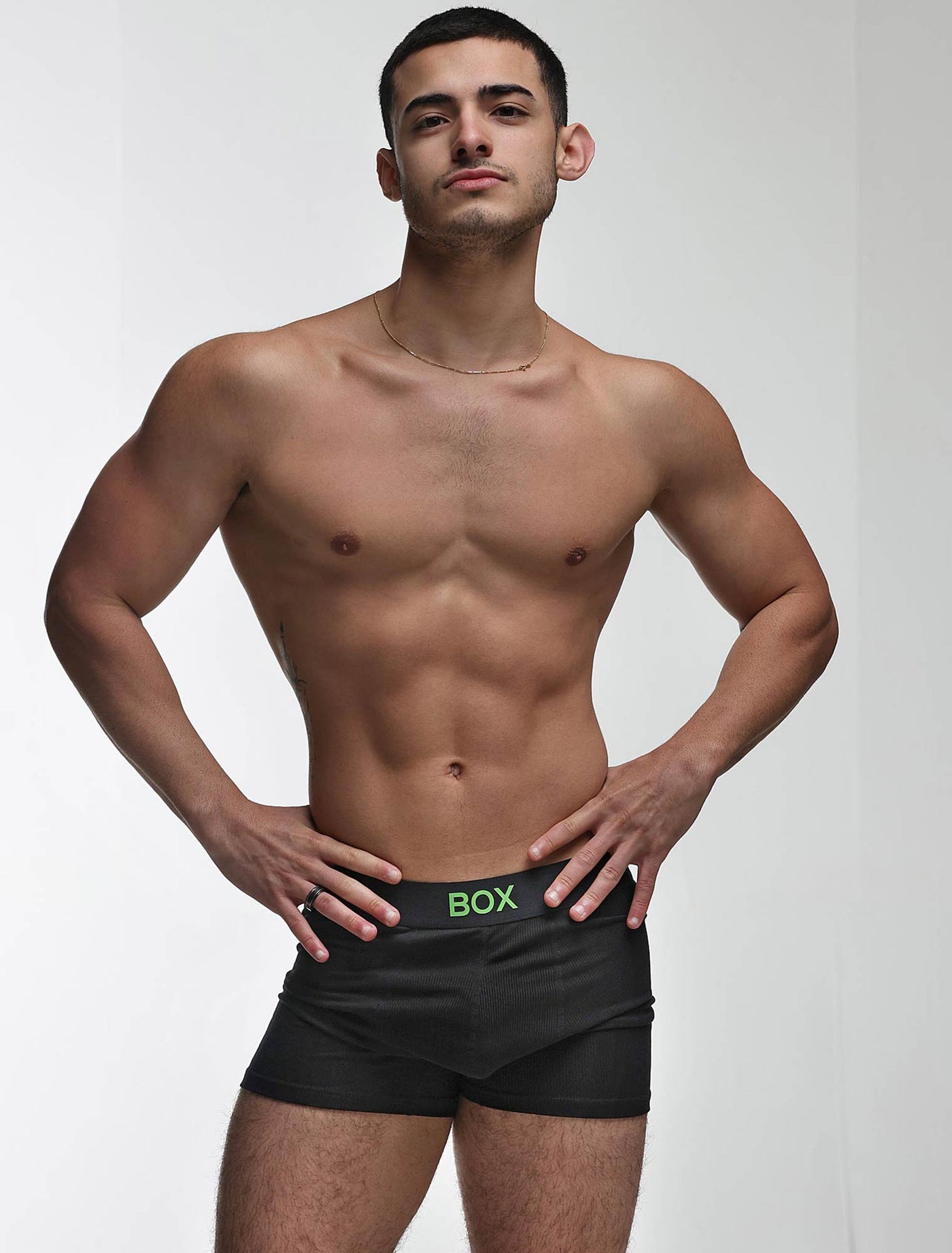 Colour Pop Boxers - Black & Green