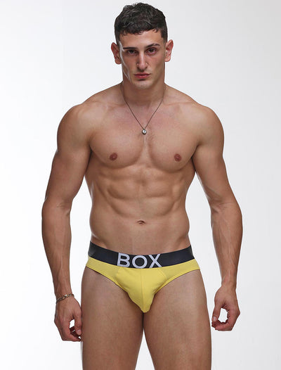 Mens Yellow Briefs