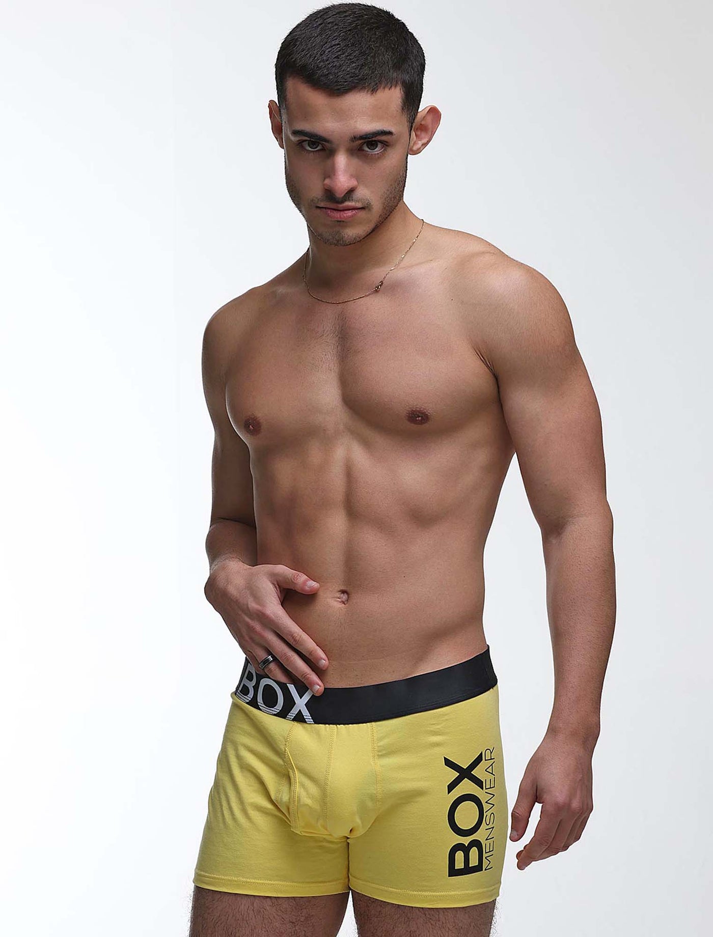 Mens Yellow Boxers