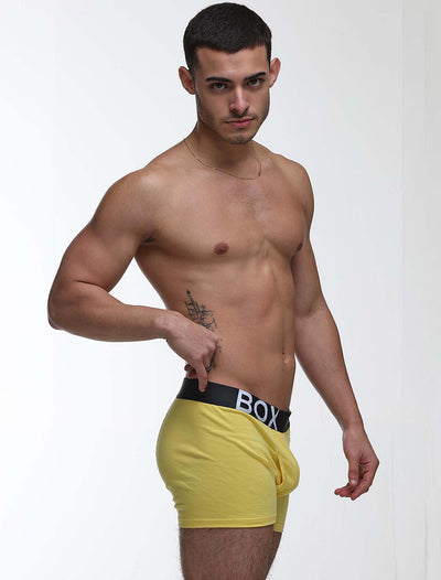 Mens Yellow Boxers