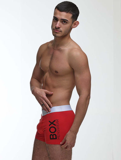 Mens Red Boxers