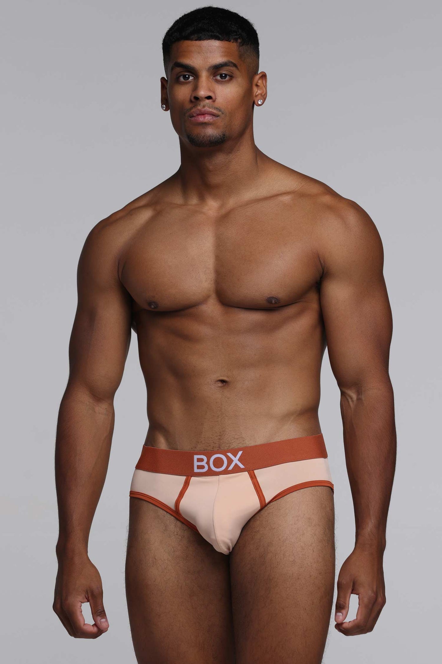 Performance Piping Briefs - Power Peach - boxmenswear - {{variant_title}}