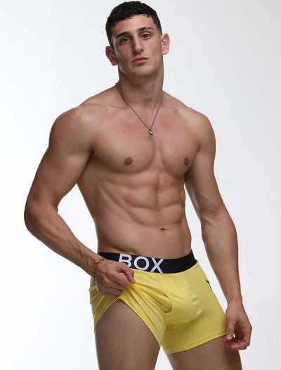 Mens Yellow Boxers