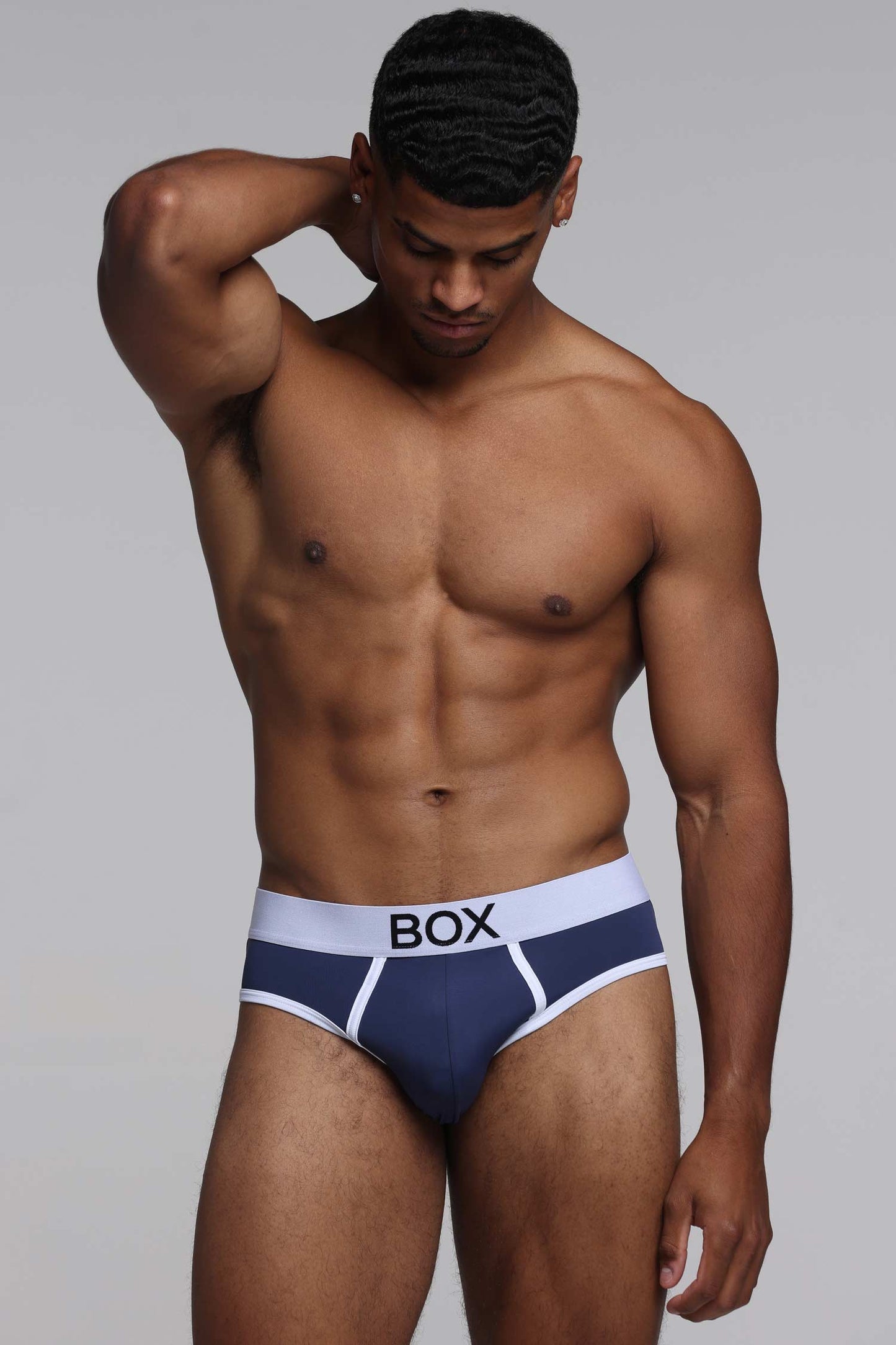 Performance Piping Briefs - Supreme Navy - boxmenswear - {{variant_title}}