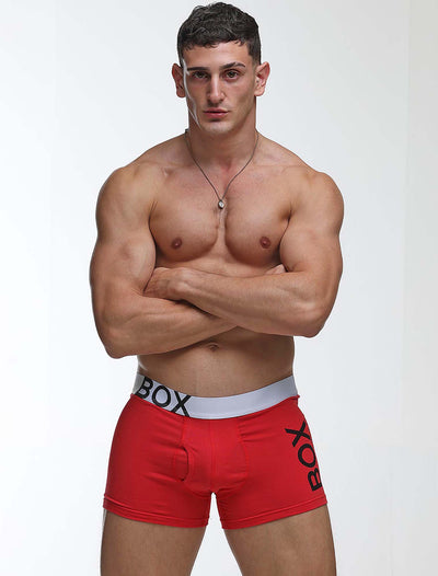 Mens Red Boxers