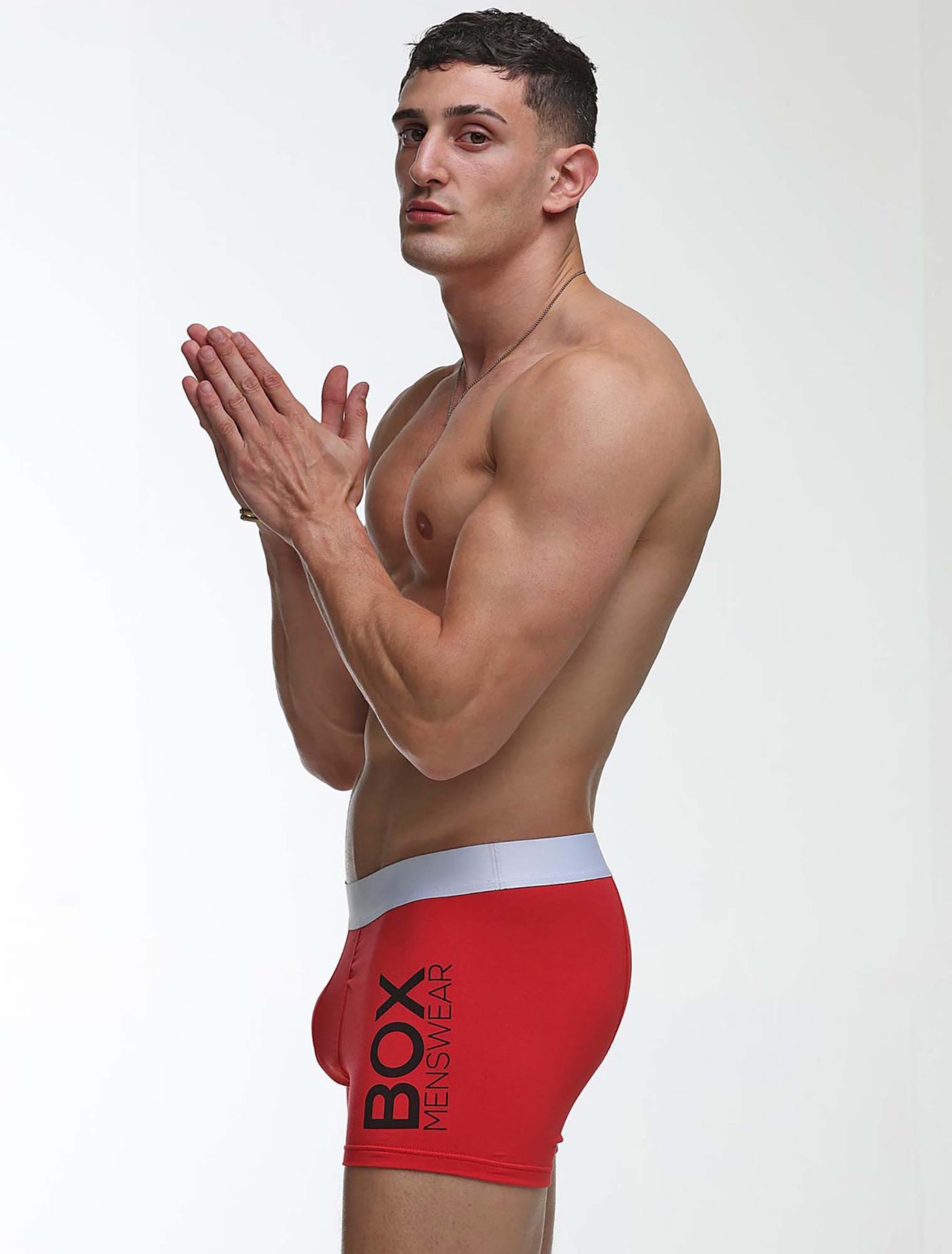 Mens Red Boxers