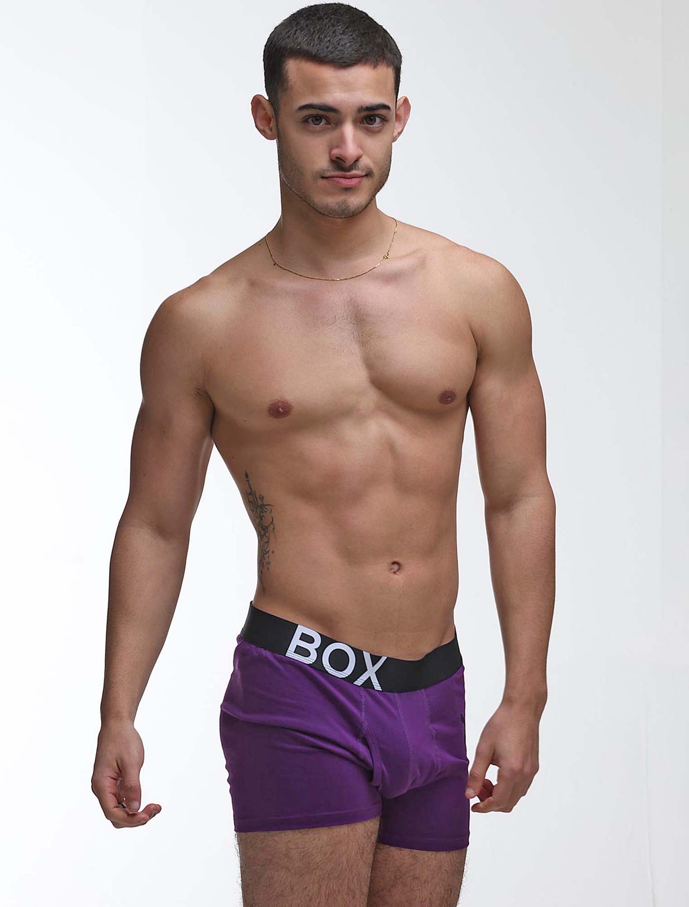 Mens Purple Boxers
