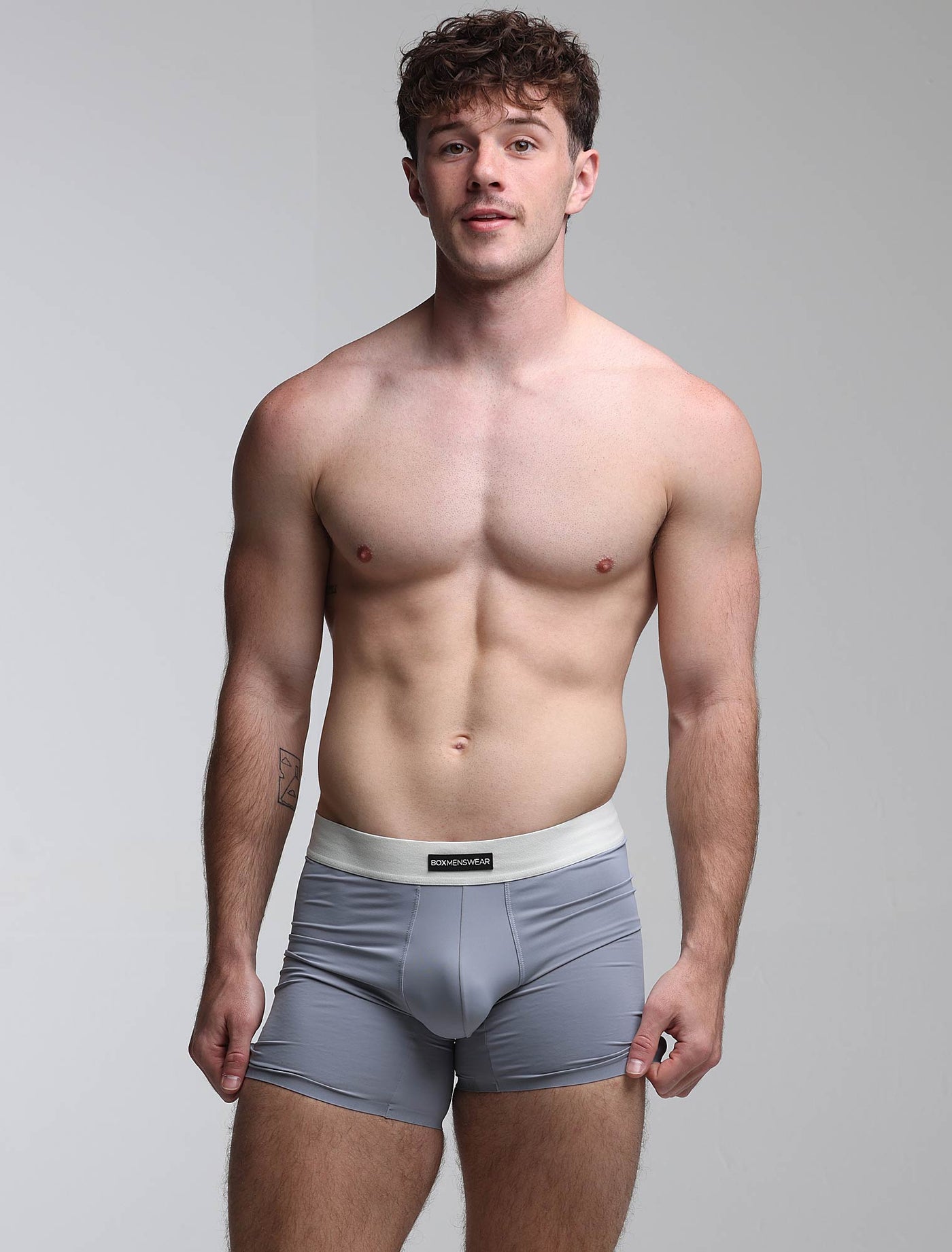 Mens Seamless Boxers - Capital