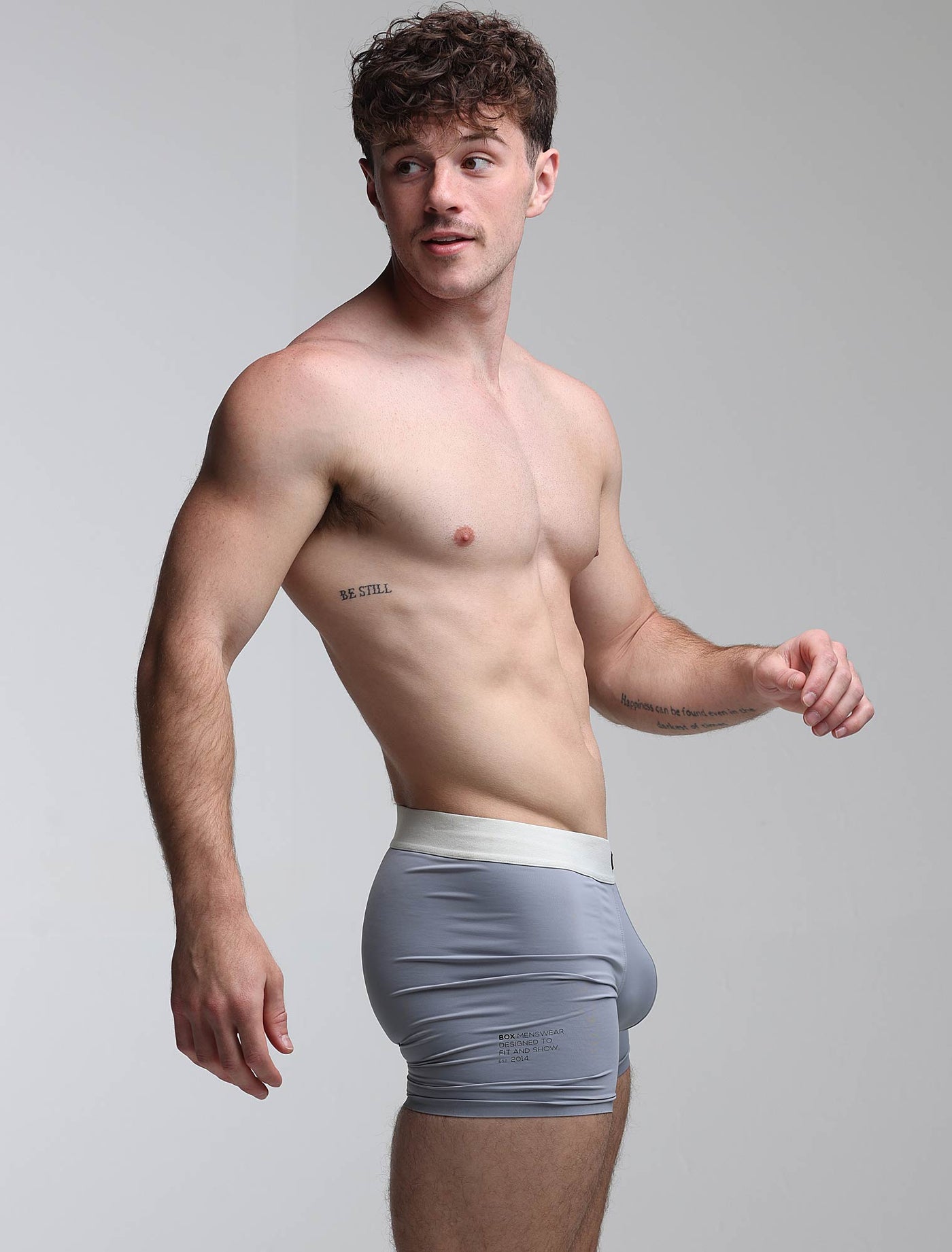 Mens Seamless Boxers - Capital