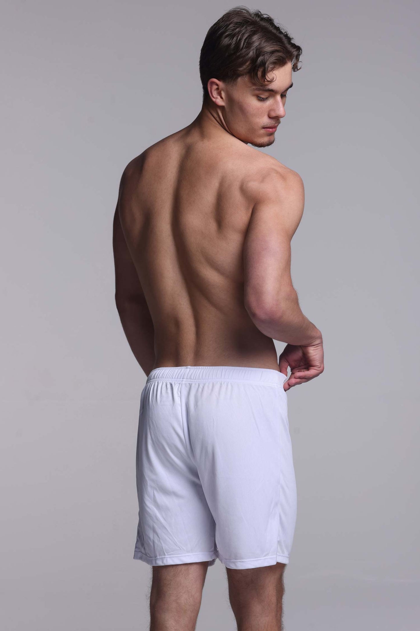 Mens Sports Shorts 2.0 - White - boxmenswear - {{variant_title}}