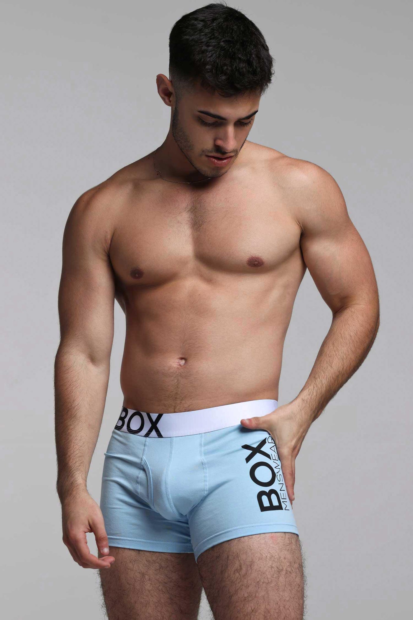 Mens Blue Boxers