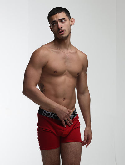 Button-up Boxers - Rouge Moi