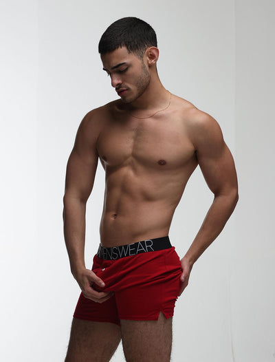 Button-up Boxers - Rouge Moi