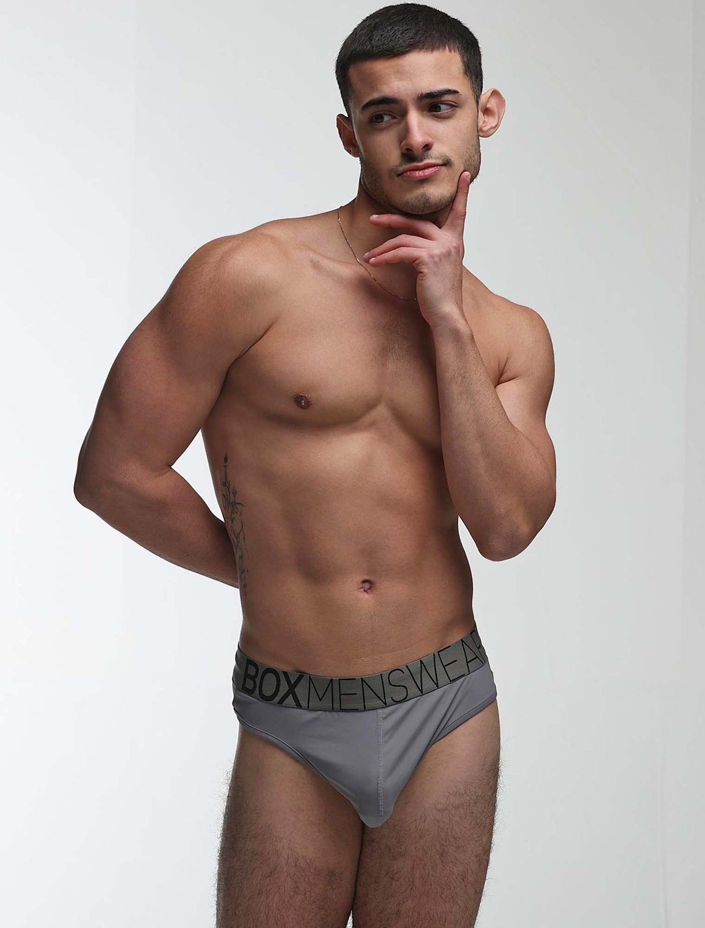 Brazilian Butt Briefs - São Paulo Grey