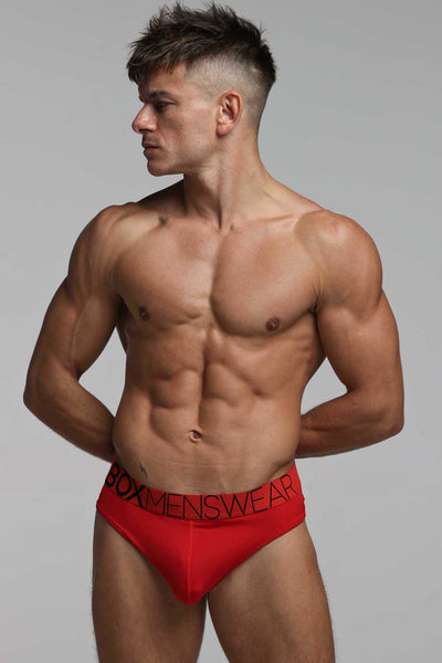 Brazilian Butt Briefs - Capoeira Red