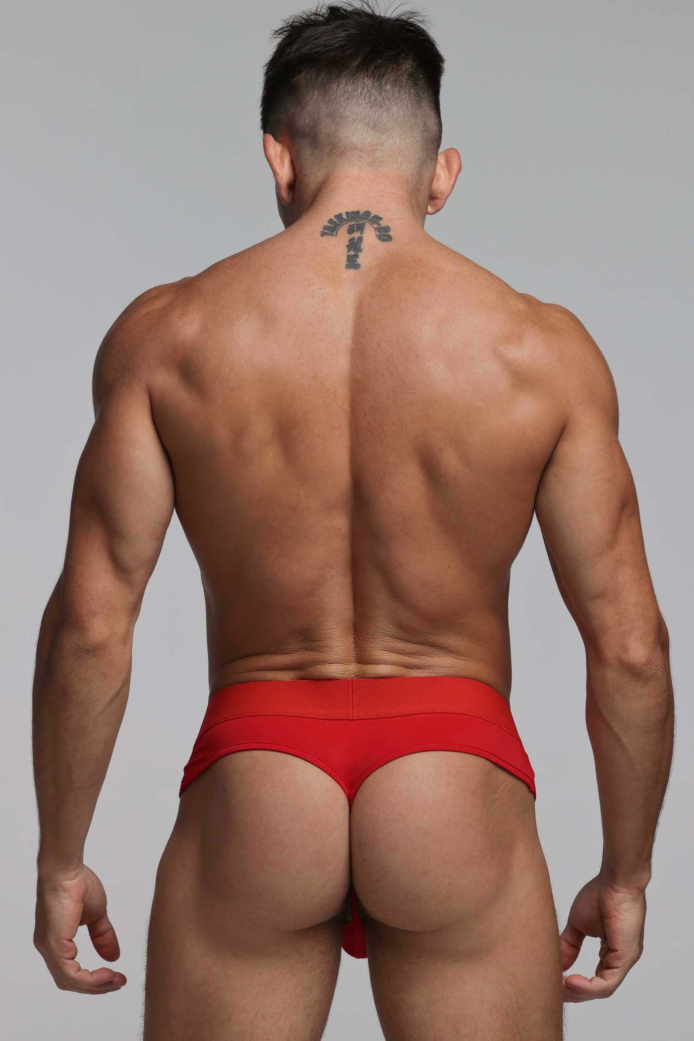 Brazilian Butt Briefs - Capoeira Red
