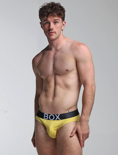 Mens Yellow Briefs