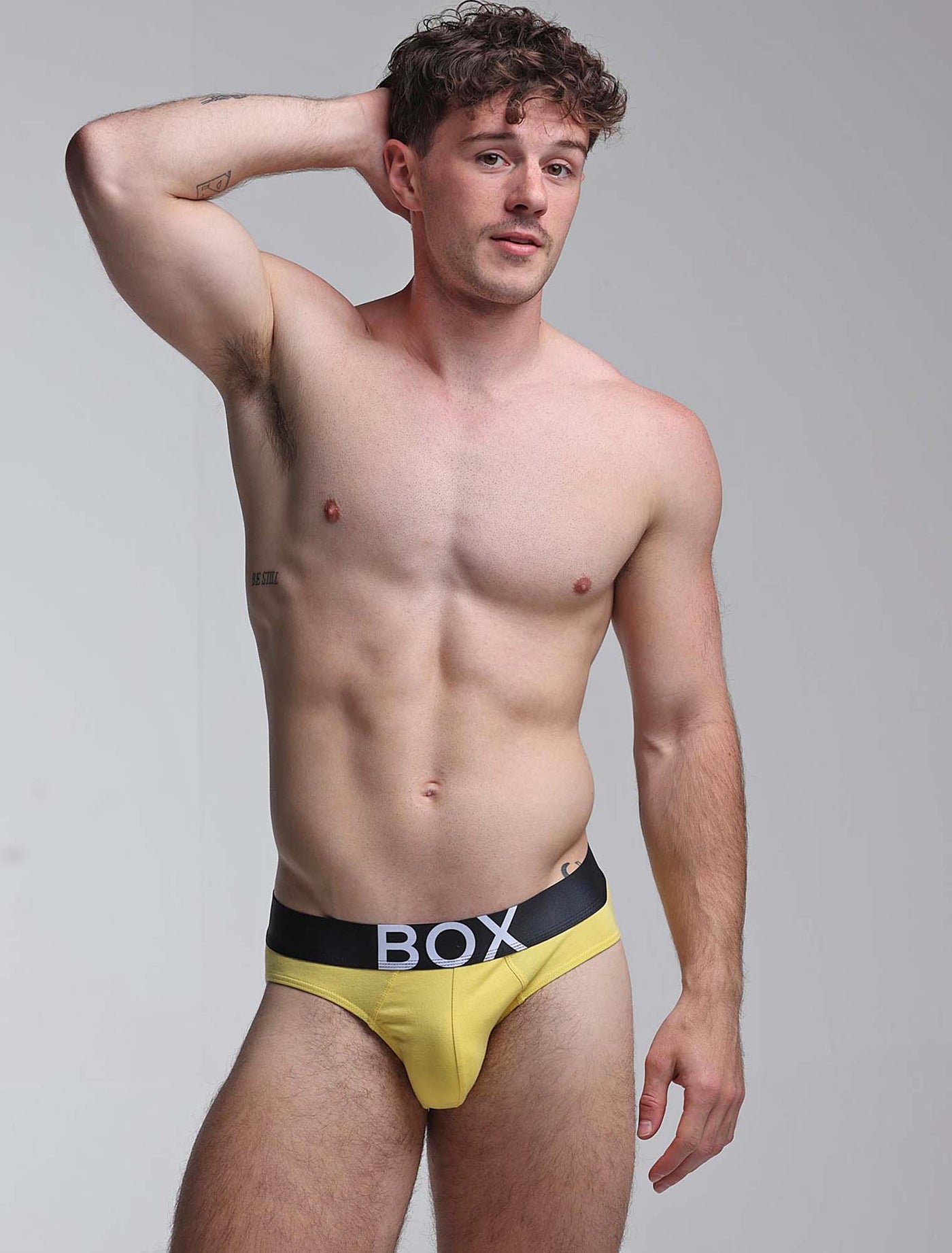 Mens Yellow Briefs