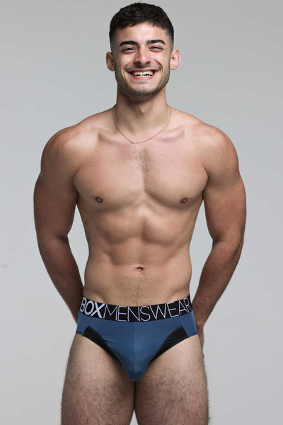 Prince Fit Briefs - Aqua & Black