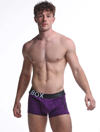Mens Purple Boxers