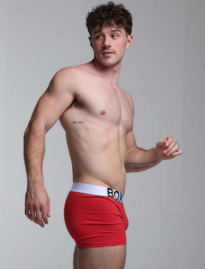 Mens Red Boxers
